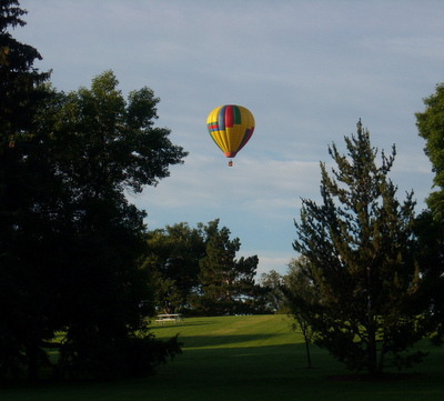 balloon, City Park, Fort Collins